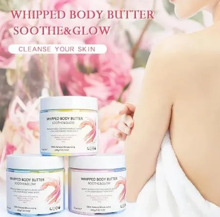 Private Label Hot Products Body Butter for Women Vegan Hydrating Whipped Organic Body Butter