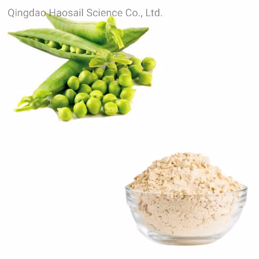 Сделайте органический белковый порошок из горохового белка.